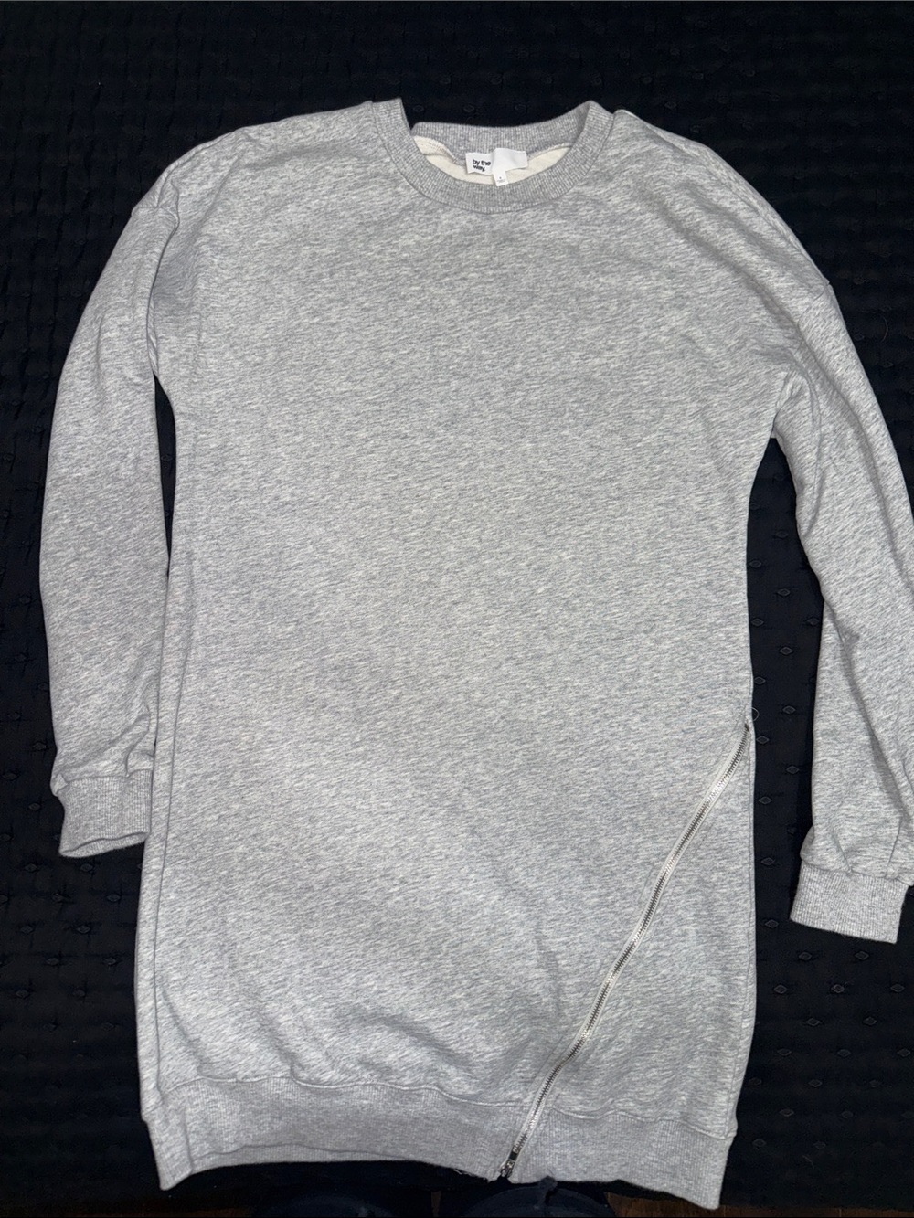 by the way. Light Gray Crewneck Sweatshirt